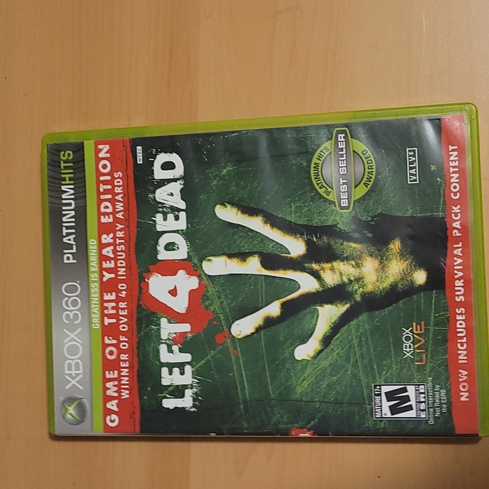 XBOX 360 LEFT 4 DEAD